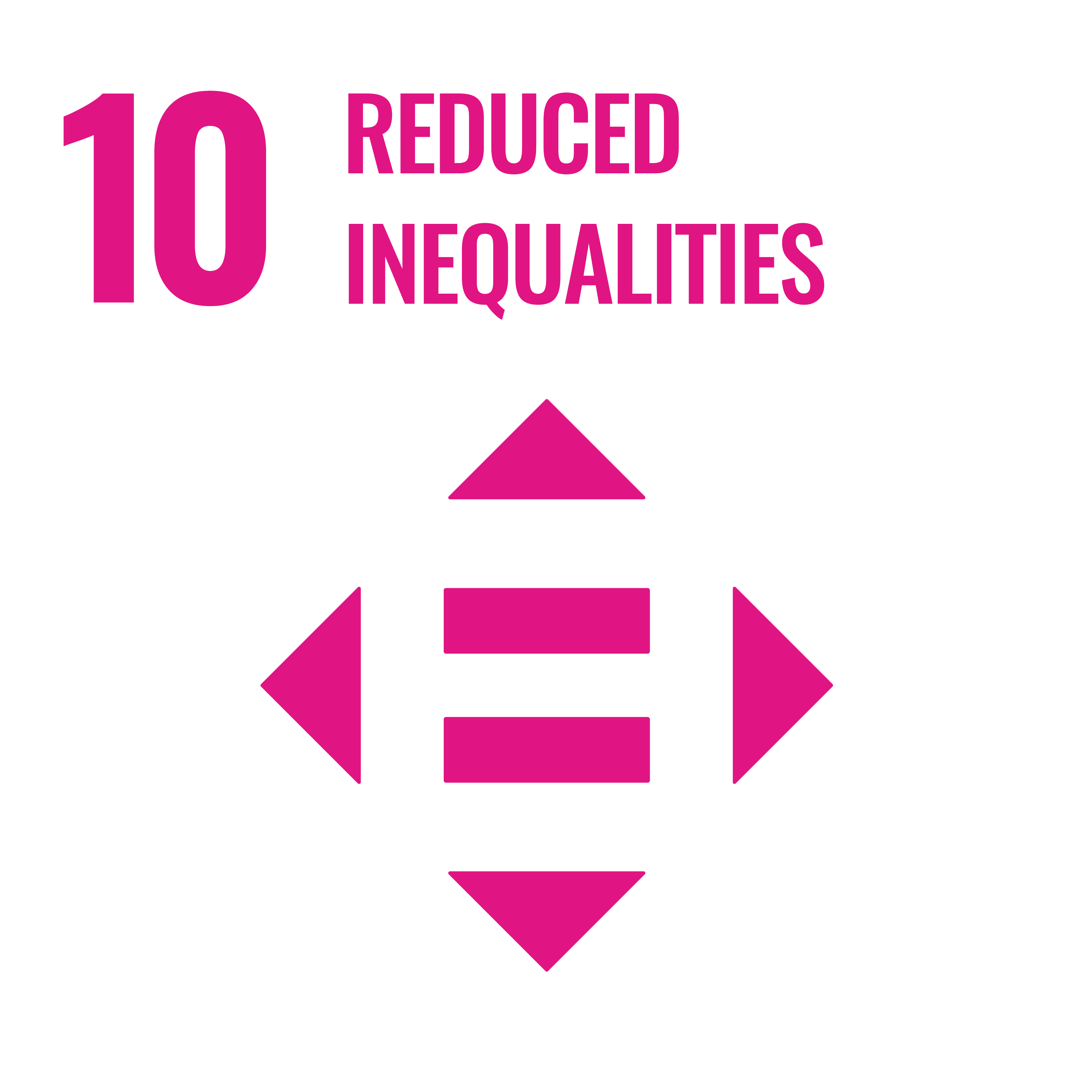 Sustainable development goal 10 - logo